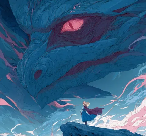 社区讨论的氛围抽象图，表达开放交流与观点碰撞